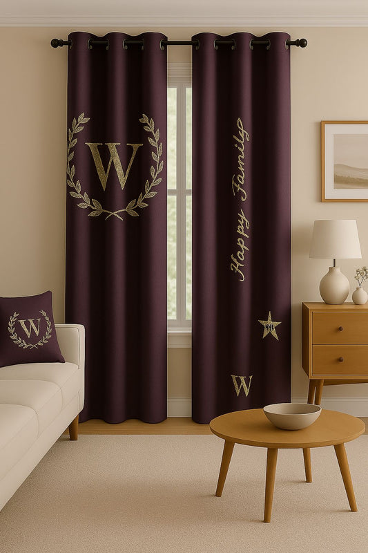 Export Golden Sparkles Texture Curtains ✨