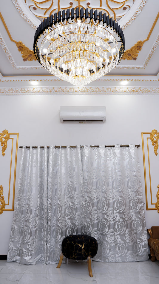Export Golden Sparkles Texture Curtains ✨