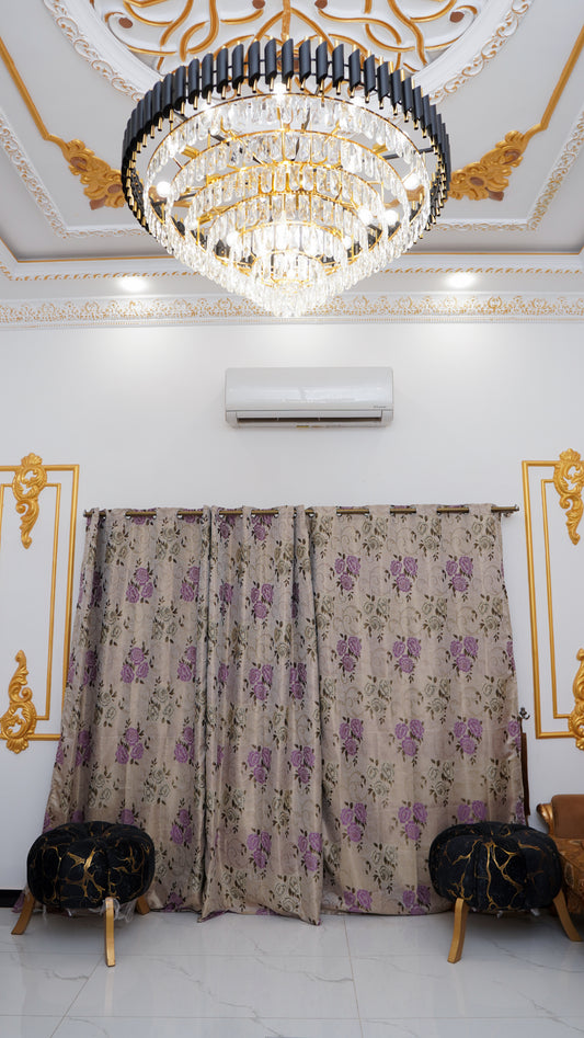 Export Golden Sparkles Texture Curtains ✨